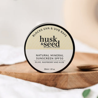 COMING SOON! SPF 50 Mineral Sunscreen - Husk & Seed