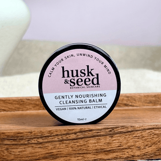 Gently Nourishing Cleansing Balm 15ml - Husk & Seed