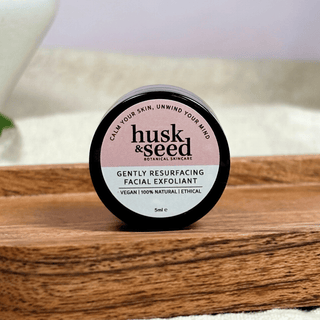 Gently Resurfacing Facial Exfoliant 5ml - Husk & Seed