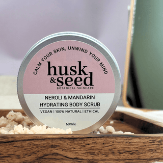 Neroli & Mandarin Body Scrub - 60ml - Husk & Seed
