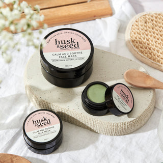 Calm & Soothe Face Mask - Husk & Seed