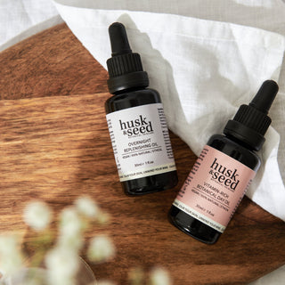 Day & Night Facial Oil Duo (Save £10) - Husk & Seed