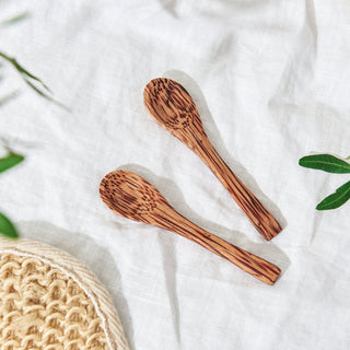 Mini Coconut Spoon Set of 2 - Husk & Seed