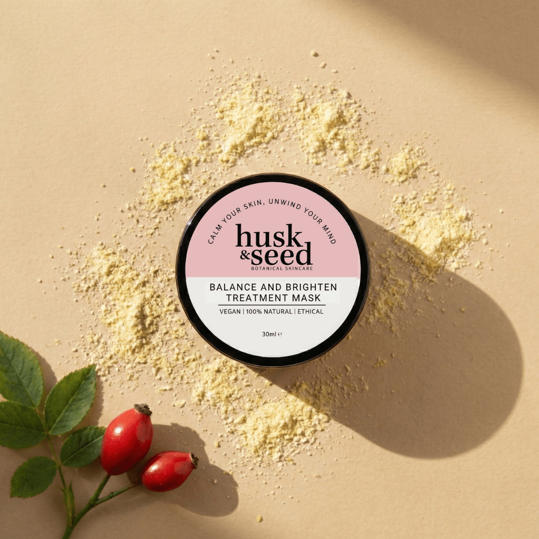 Balance & Brighten Treatment Mask - Husk & Seed