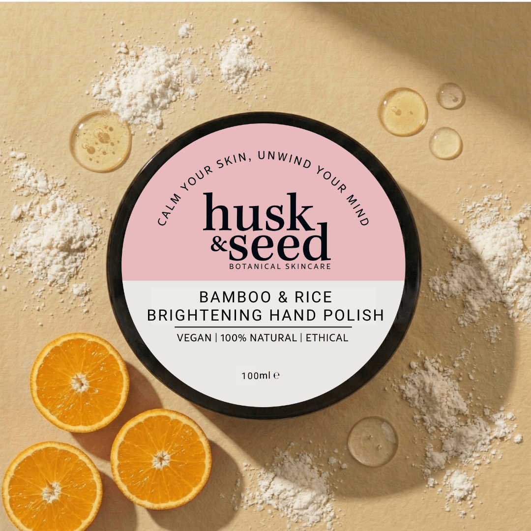 Bamboo & Rice Brightening Hand Polish - Husk & Seed