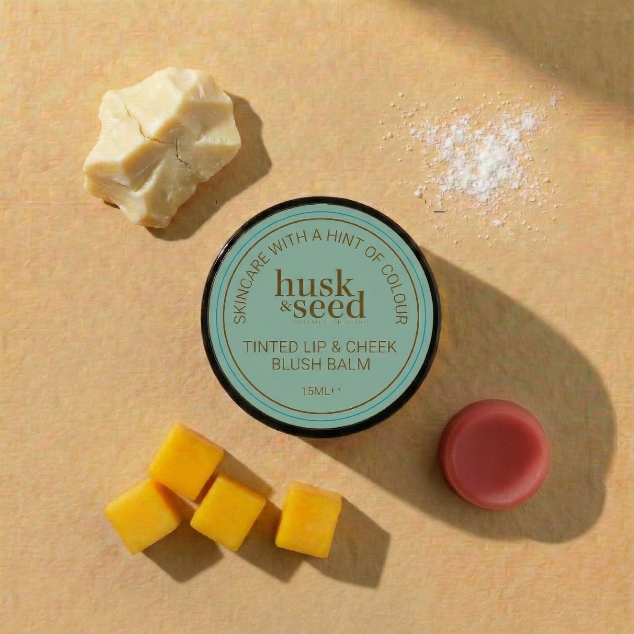 Batch 2: Tinted Lip & Cheek Blush Balm - Husk & Seed