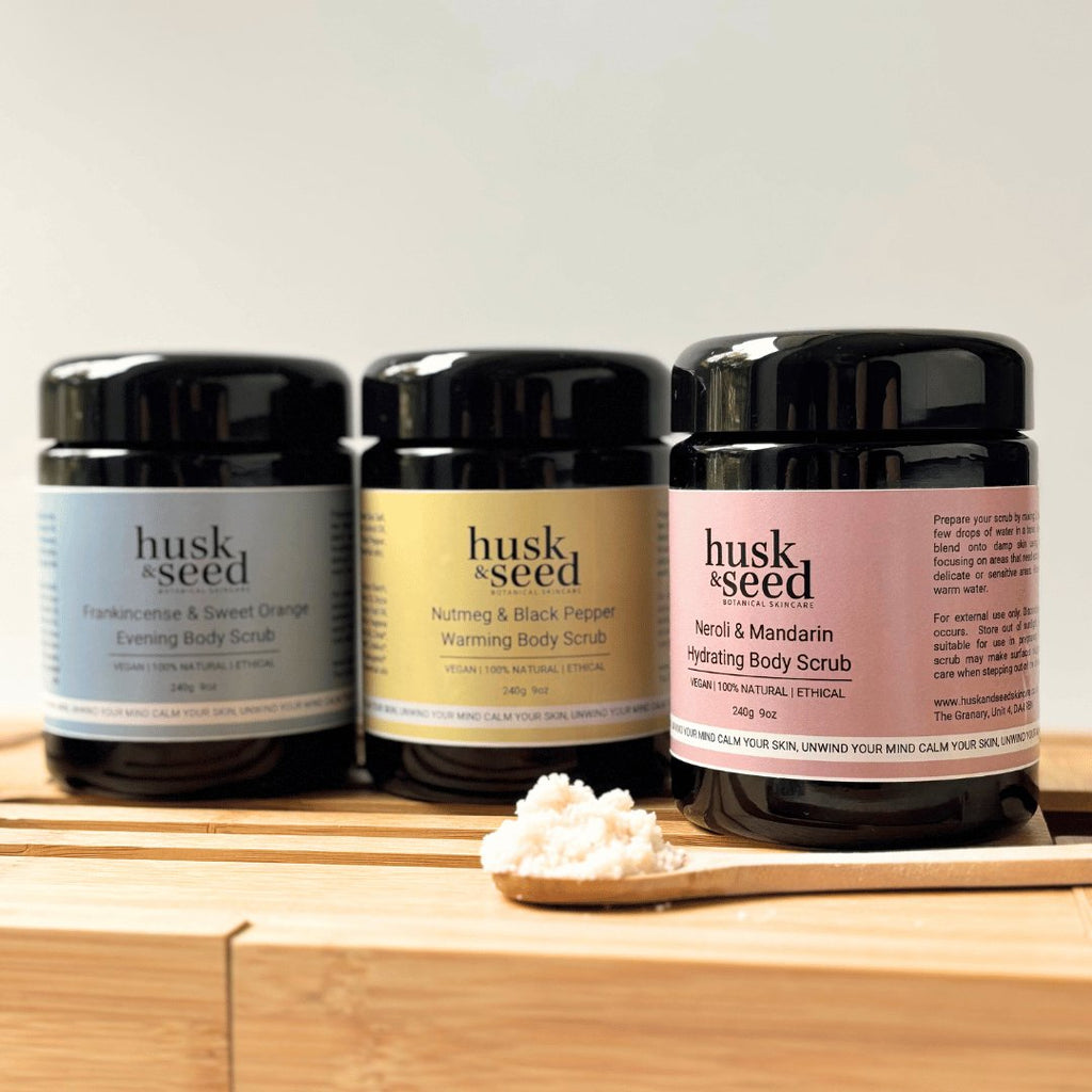 Body Scrub Collection | Spa Like Experience In Your Shower โ Husk & Seed