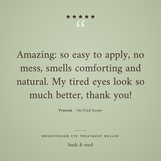 Customer review of Brightening Eye Treatment Roller