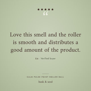 Customer review of Calm Pulse Point Roller Ball
