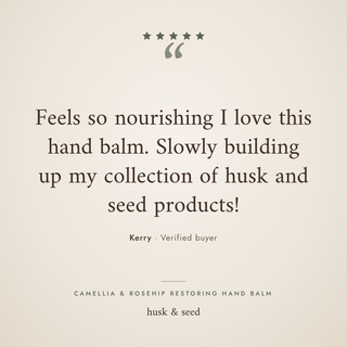 Customer review of Camellia & Rosehip Restoring Hand Balm