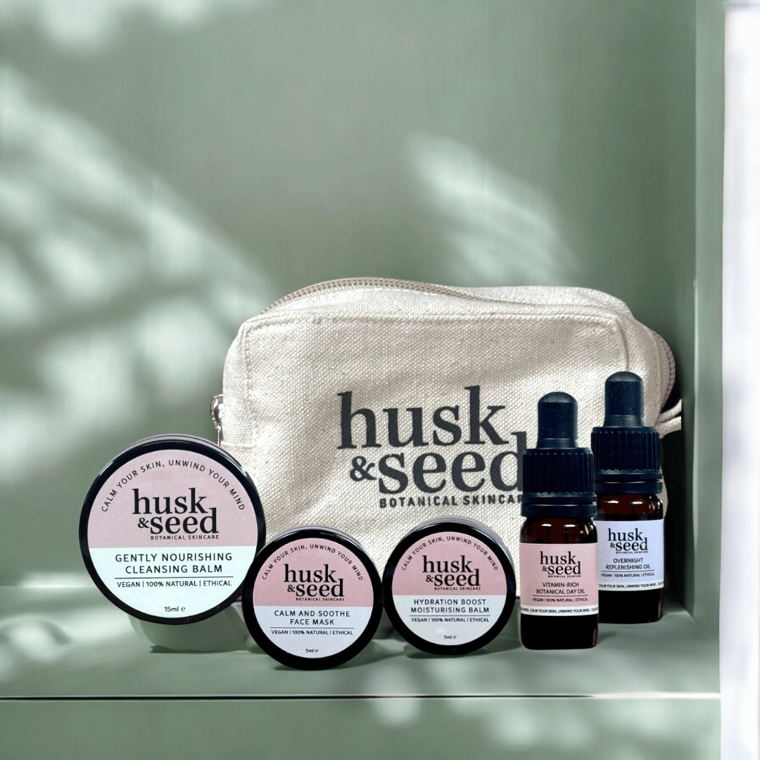 Dry Skin Mini Care Kit - Trial & Travel - Husk & Seed