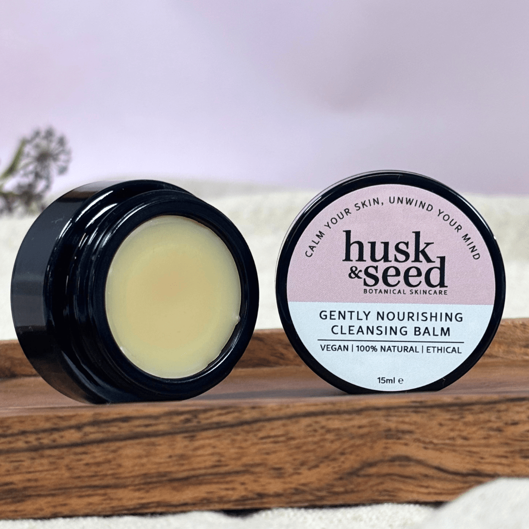 Gently Nourishing Cleansing Balm 15ml - Husk & Seed