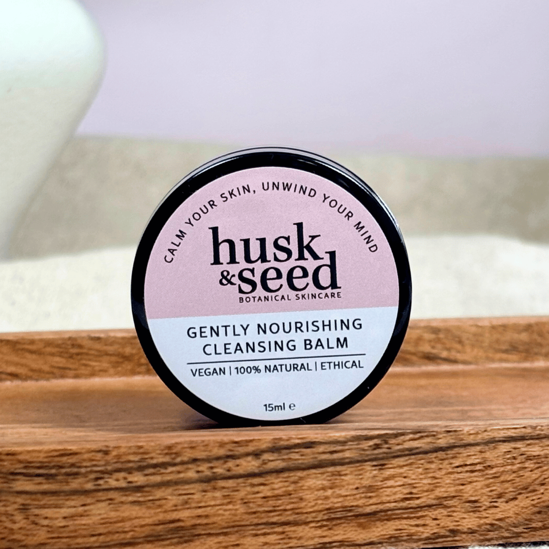 Gently Nourishing Cleansing Balm 15ml - Husk & Seed