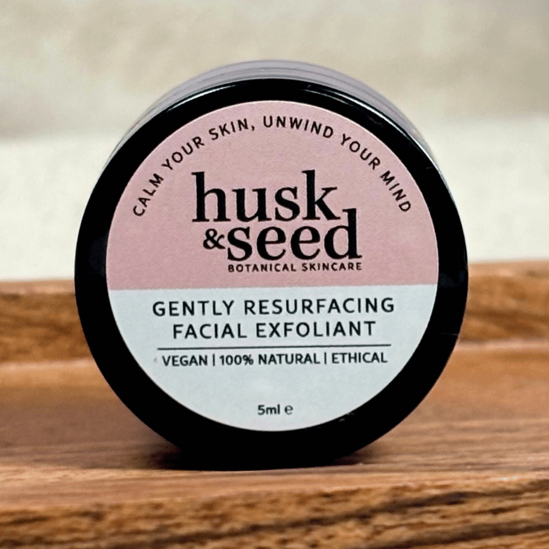Gently Resurfacing Facial Exfoliant 5ml - Husk & Seed
