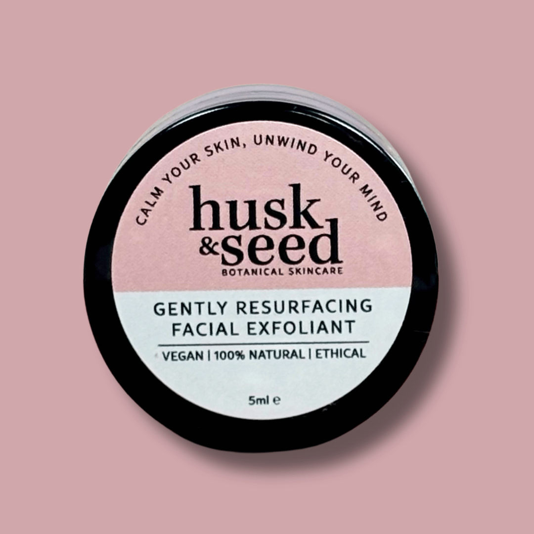 Gently Resurfacing Facial Exfoliant 5ml - Husk & Seed