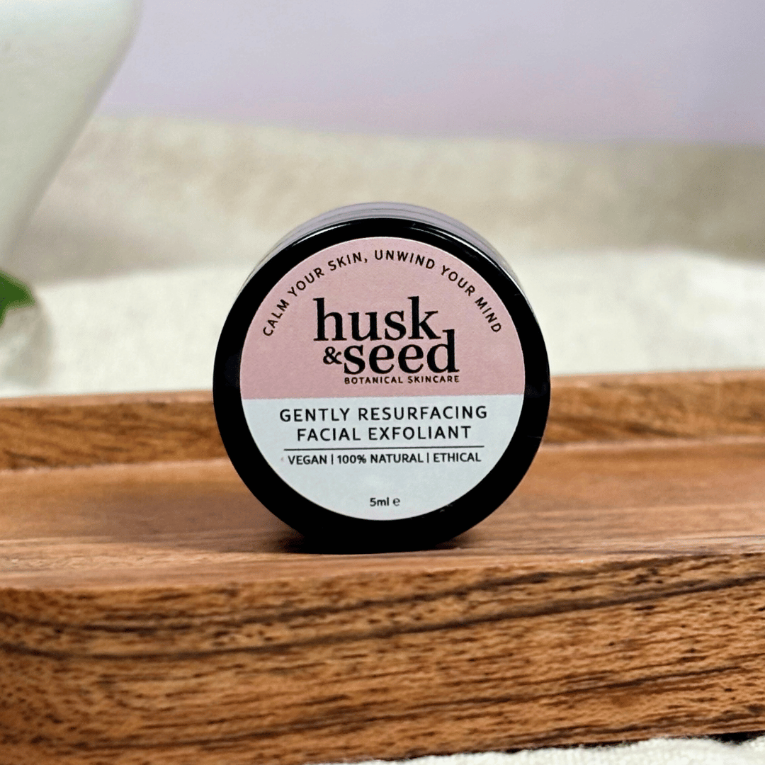 Gently Resurfacing Facial Exfoliant 5ml - Husk & Seed