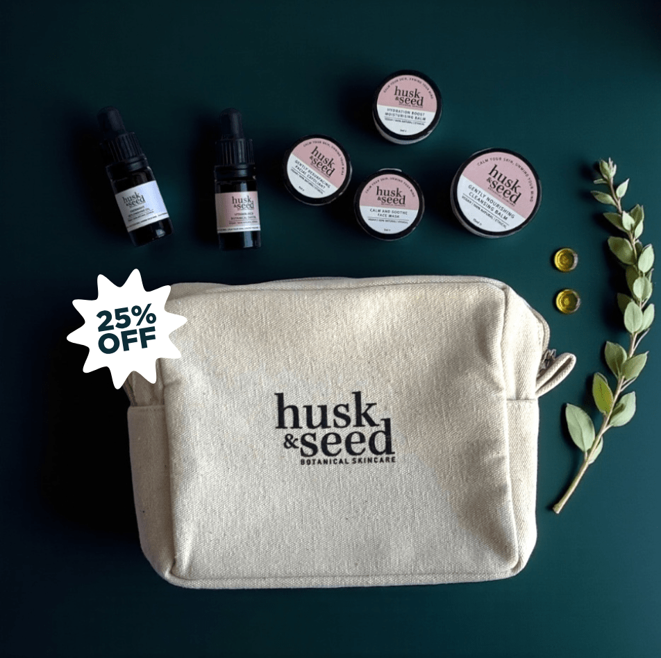 Husk & Seed Skincare Discovery Set 25% off + Free UK Shipping - Husk & Seed