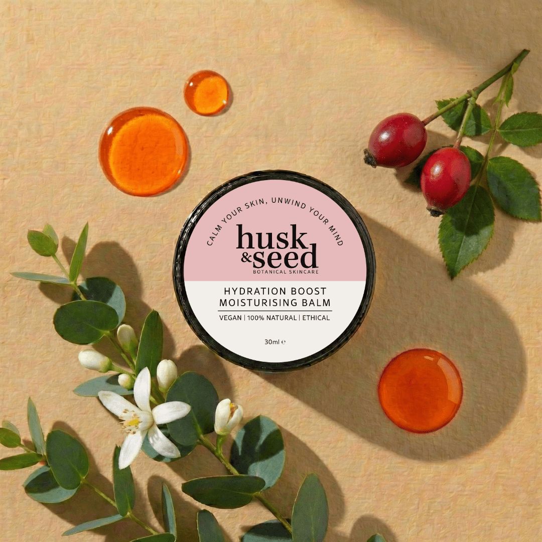 Hydration Boost Moisturising Balm botanical, waterless, freshly hand-crafted weekly made in UK calm your skin unwind your mind
