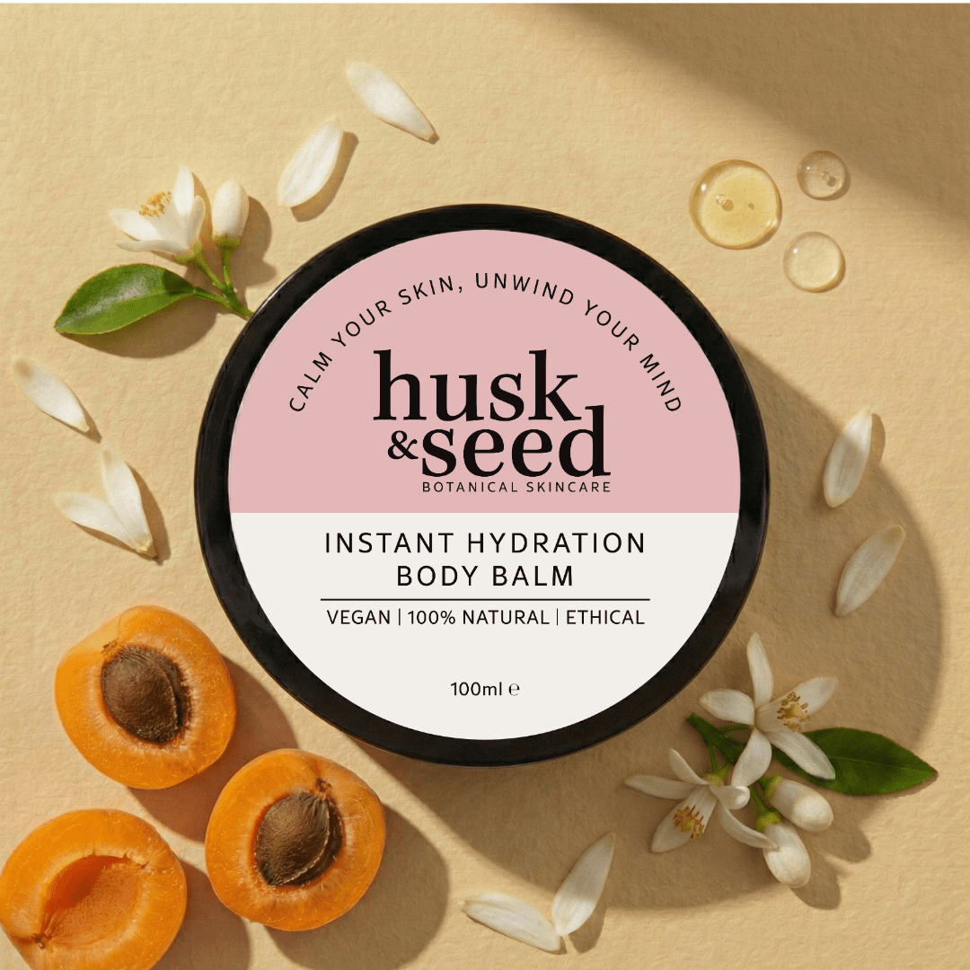 Instant Hydration Body Balm botanical waterless freshly hand-crafted weekly made in UK calm your skin unwind your mind