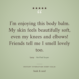 Customer review of Instant Hydration Body Balm