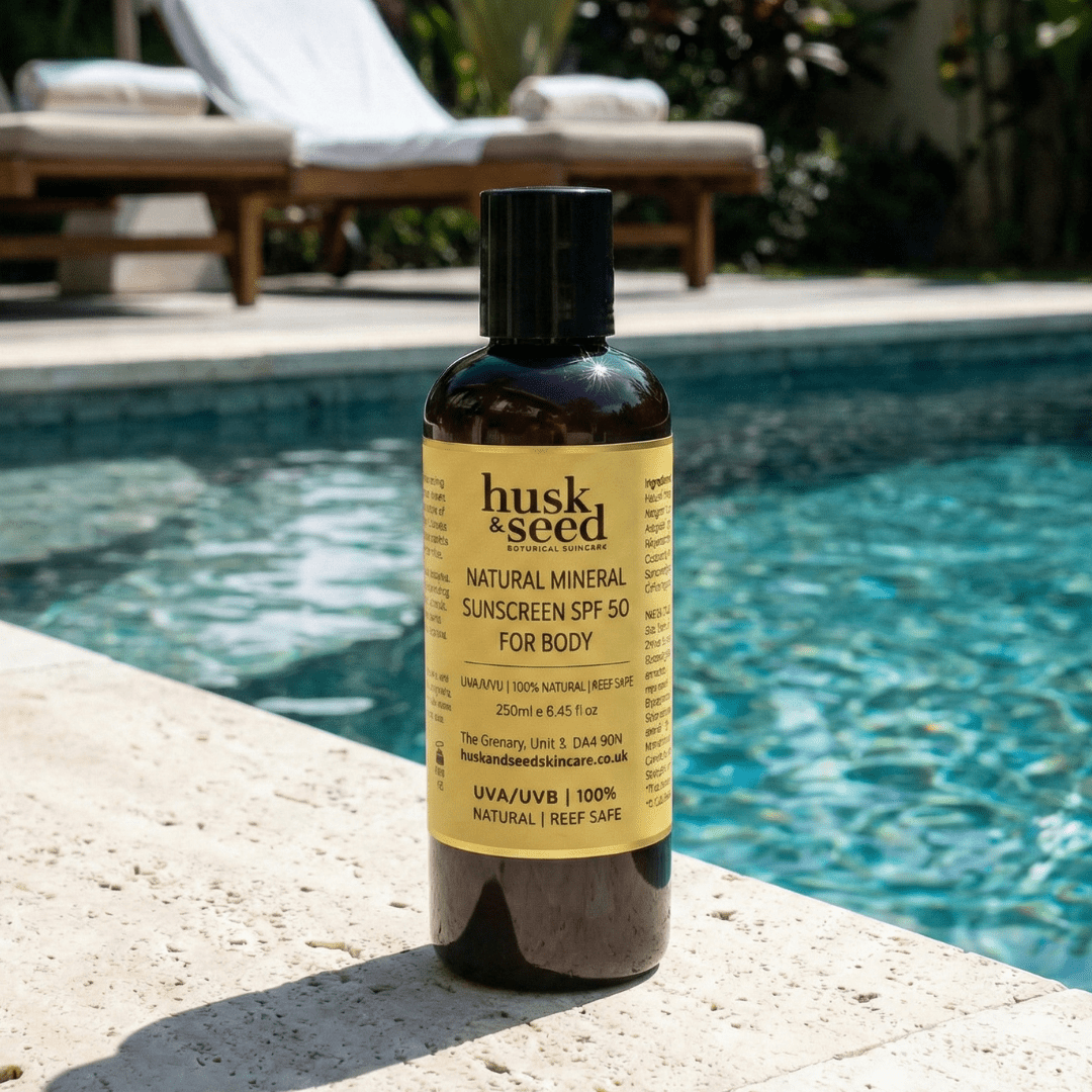 Natural Mineral Body Sunscreen SPF 50 - Husk & Seed