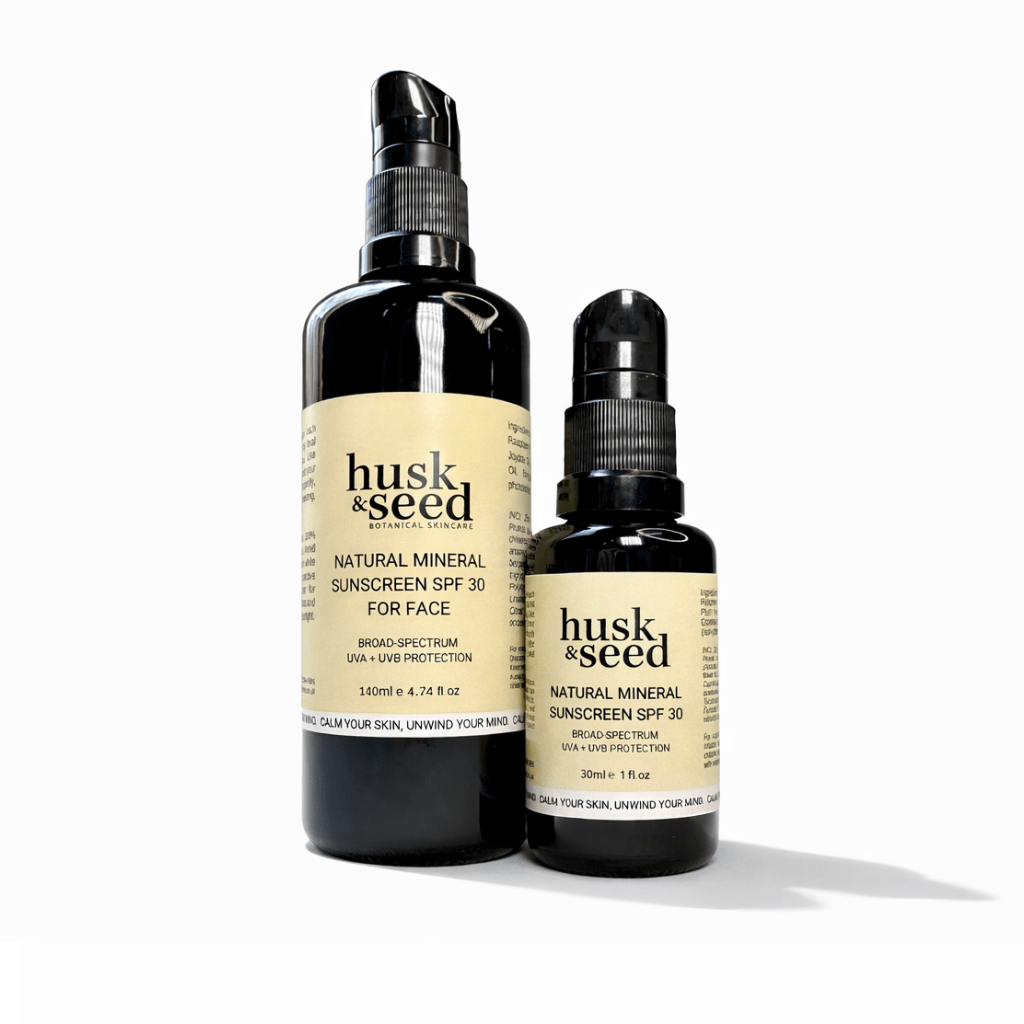 Natural Mineral Sunscreen SPF 30 (Neroli) - Husk & Seed