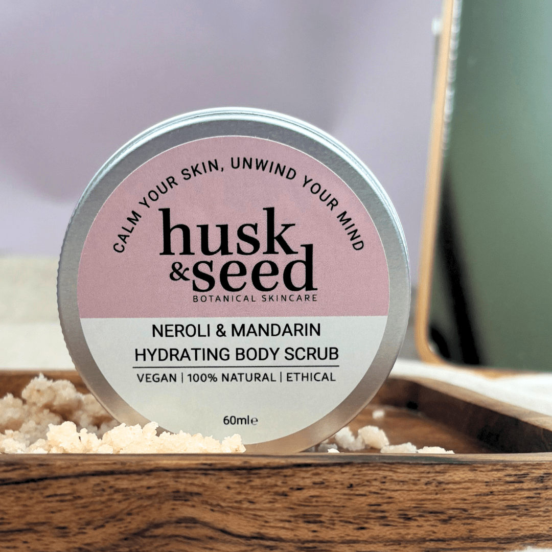 Neroli & Mandarin Body Scrub - 60ml - Husk & Seed