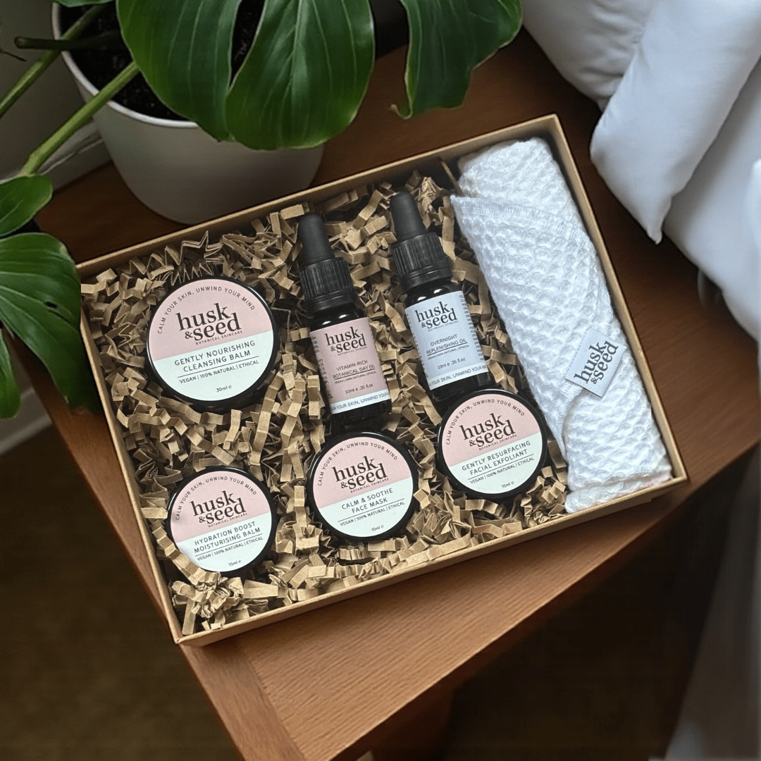 NEW: Me - Time Facial In A Box - Husk & Seed
