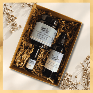 Sleep & Shower Sanctuary Gift Set (Save 10%) - Husk & Seed