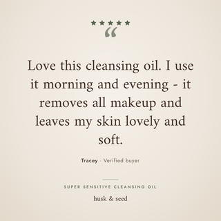 Customer review of Super Sensitive Cleansing Oil