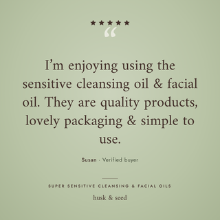 Customer review of Super Sensitive Cleansing & Facial Oils