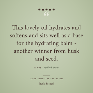 Customer review of Super Sensitive Facial Oil