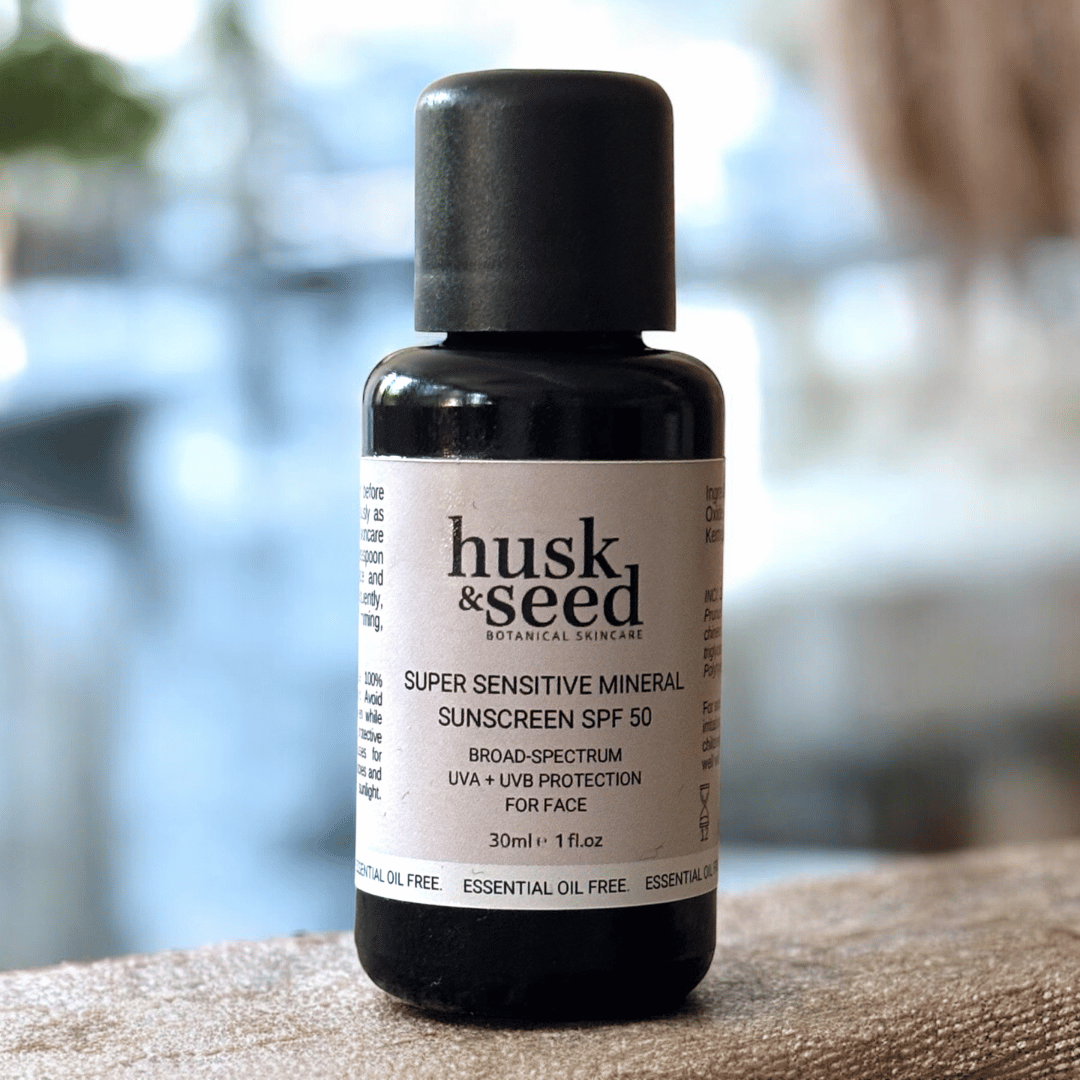 Super Sensitive Mineral Sunscreen SPF 50 - Husk & Seed