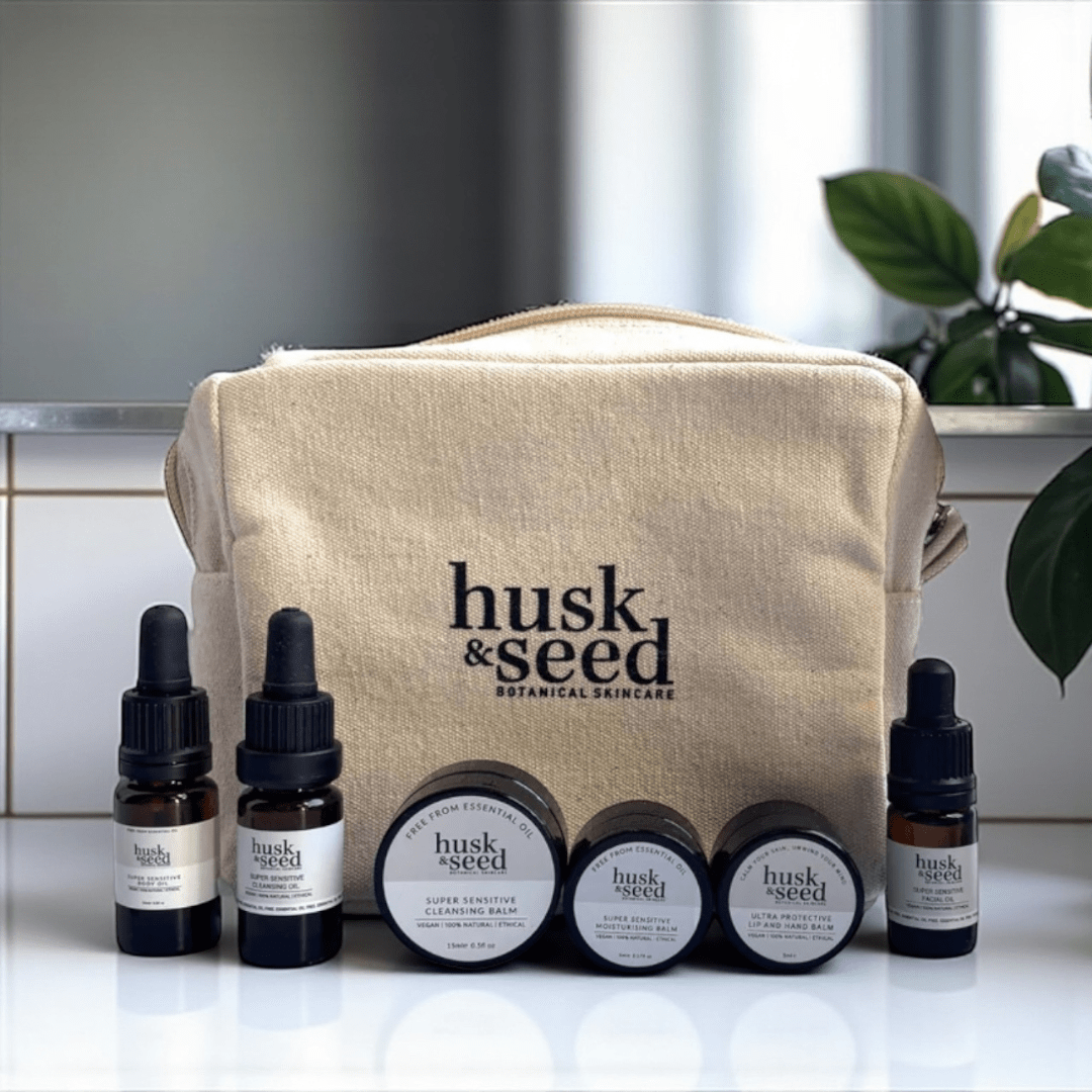 Super Sensitive Skincare Sample Set - Husk & Seed