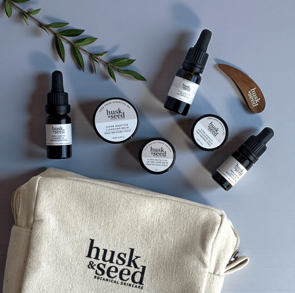 Super Sensitive Skincare Sample Set - Husk & Seed