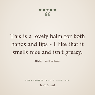 Customer review of Ultra Protective Lip & Hand Balm