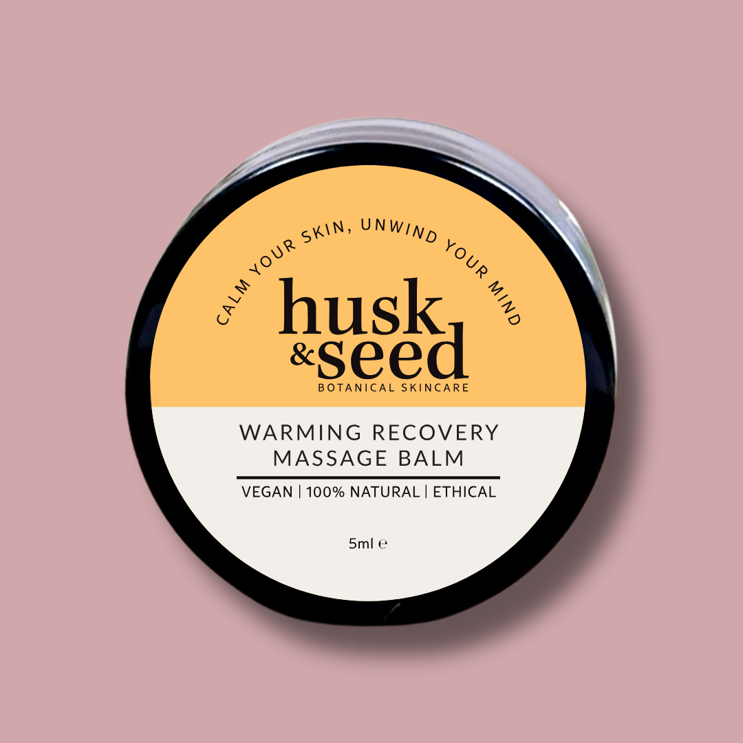 Warming Recovery Massage Balm 5ml - Husk & Seed