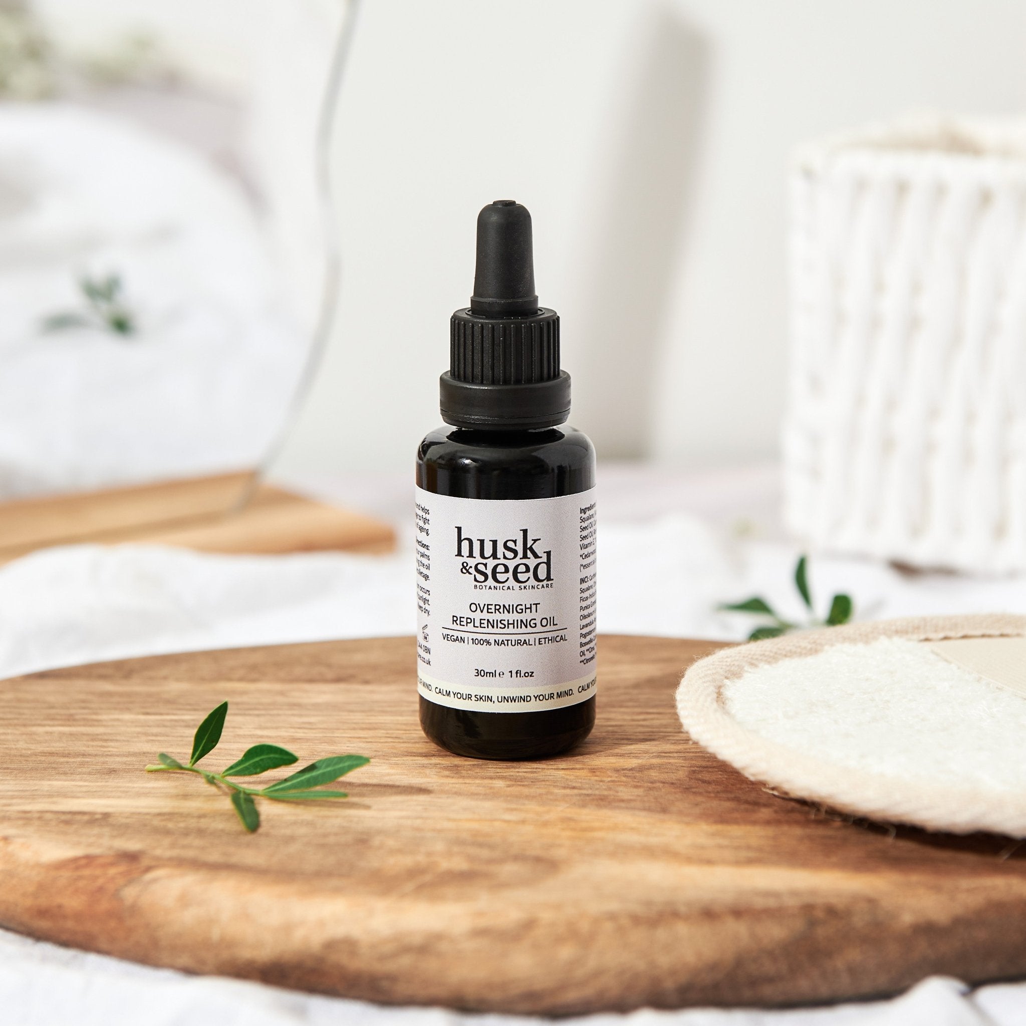 Overnight Replenishing Oil - Husk & Seed