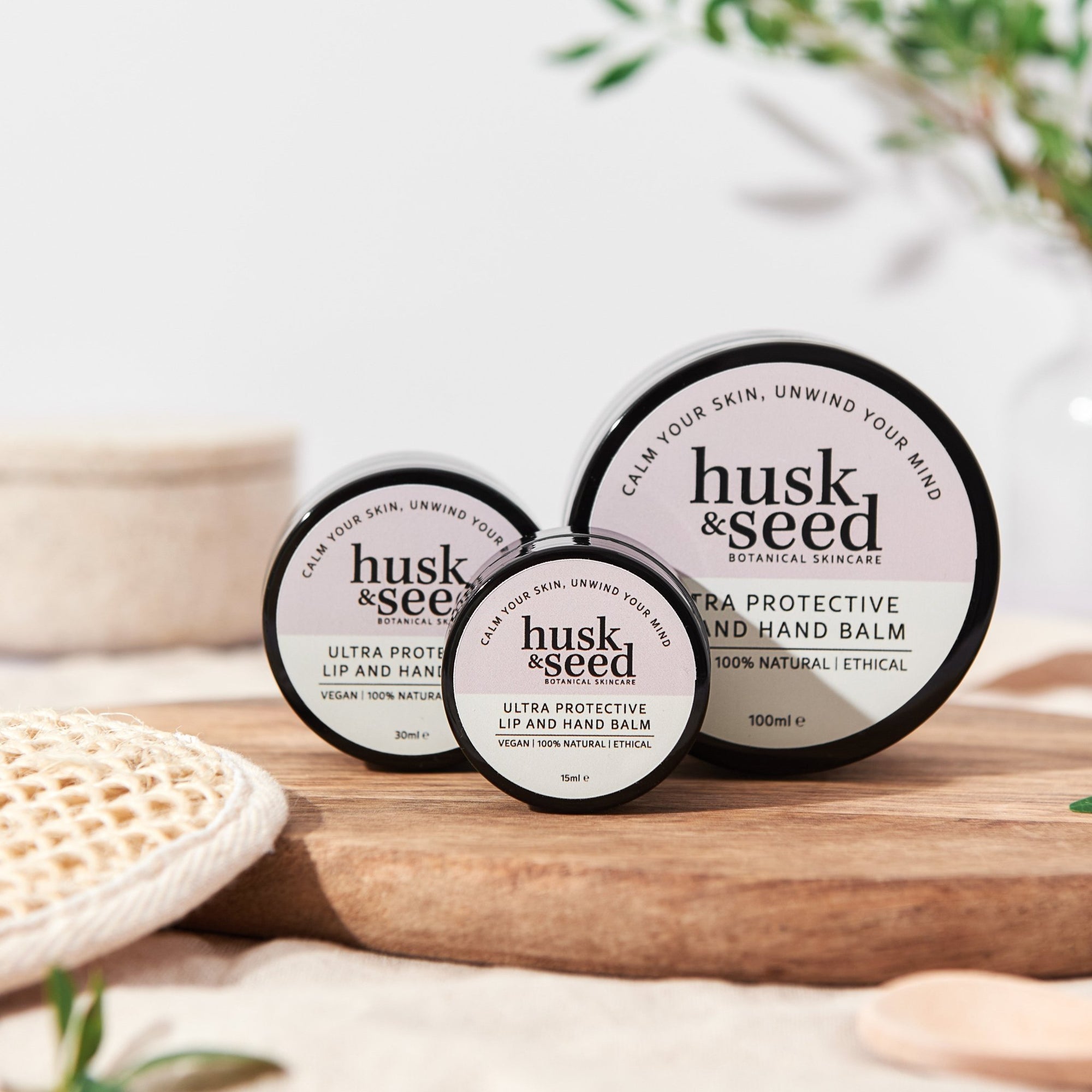 Ultra Protective Lip & Hand Balm - Husk & Seed