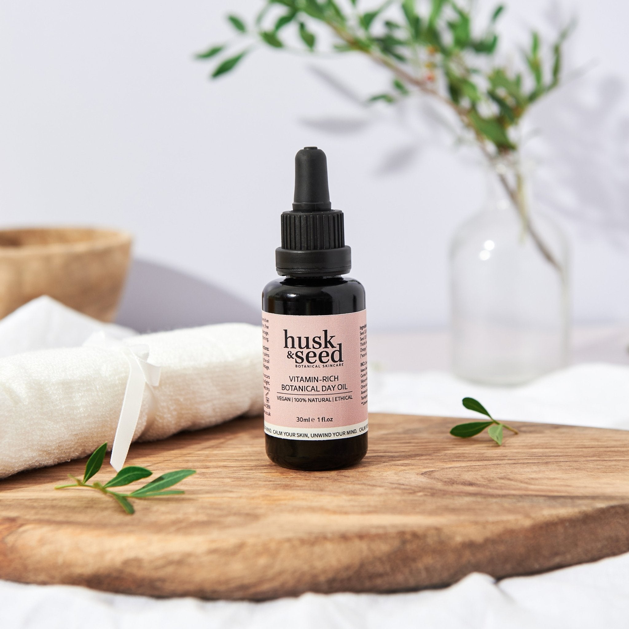 Vitamin-Rich Botanical Day Oil - Husk & Seed