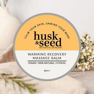 Warming Recovery Massage Balm Sample - Husk & Seed